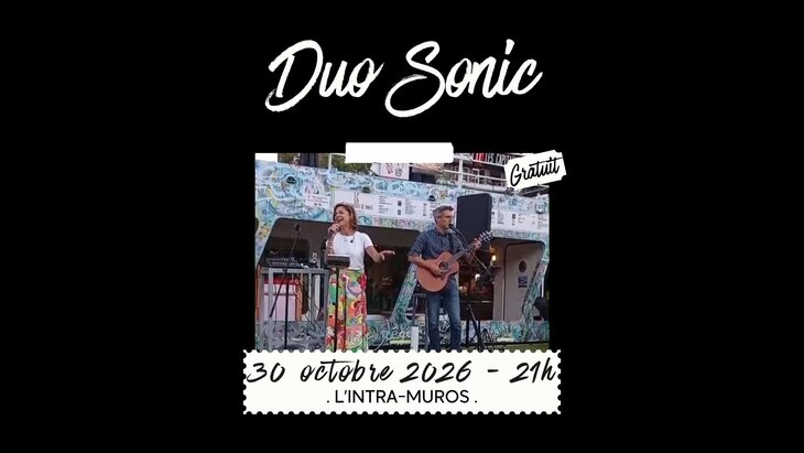Concerts Duo Sonic L Intra-muros 