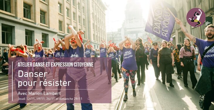 Stages,cours Danser pour résister : ateliers danse expression citoyenne