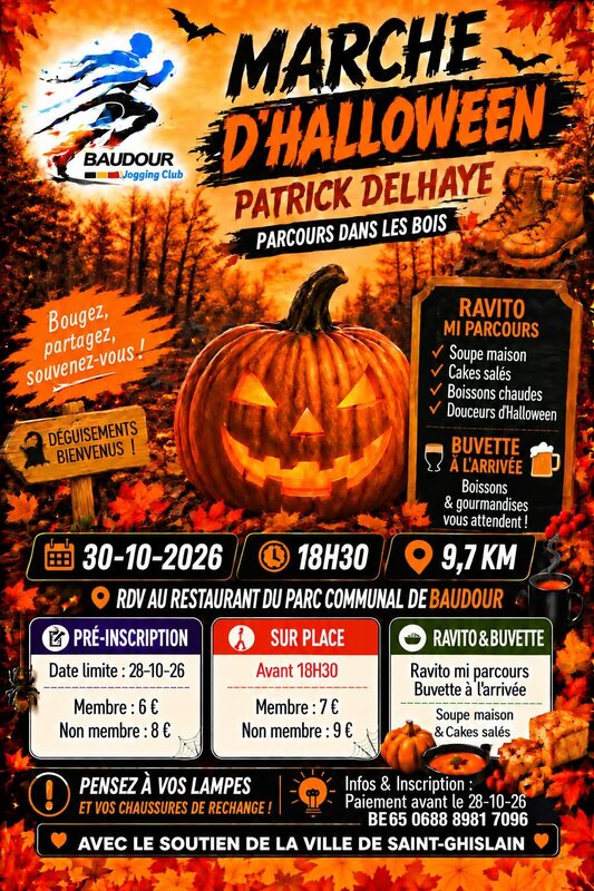 Loisirs Marche nocturne Halloween