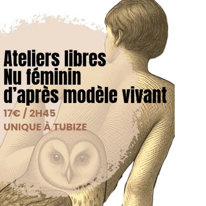 Stages,cours Nu d après modèle vivant féminin 02.02
