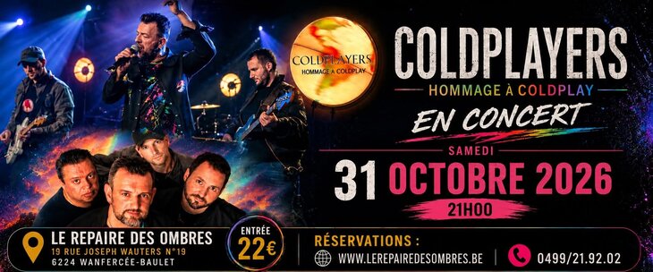 Concerts Coldplayers concert : tribute a Coldplay