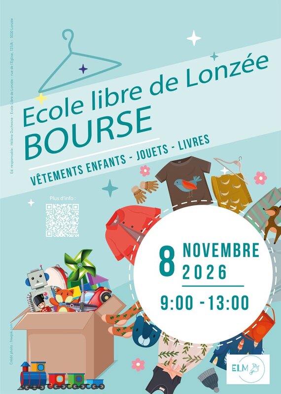Loisirs Bourse jouets aux vêtements