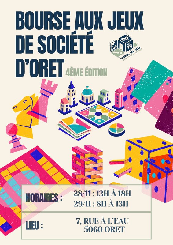 Loisirs Bourse jeux société d Oret - 4ième édition