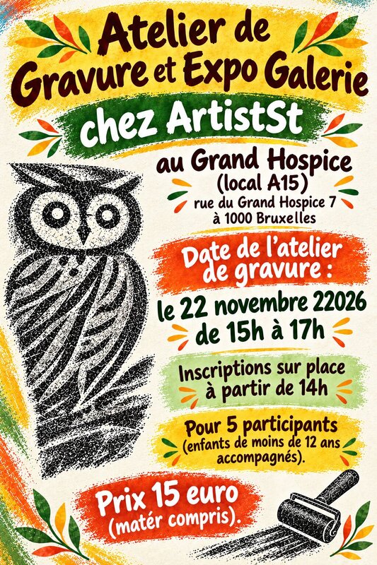 Stages,cours Atelier gravure tetra-pack