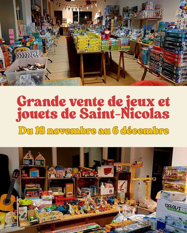 Loisirs Grande vente jeux jouets St-Nicolas