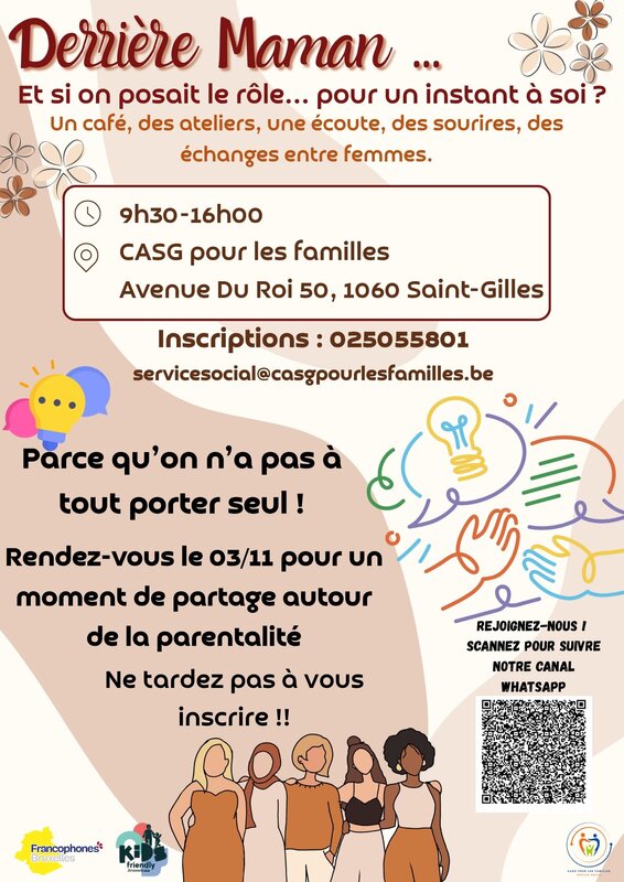 Stages,cours Derrière Maman