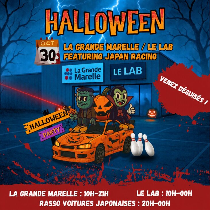Loisirs Fête Halloween La Grande Marelle / Lab avec Japan Racing