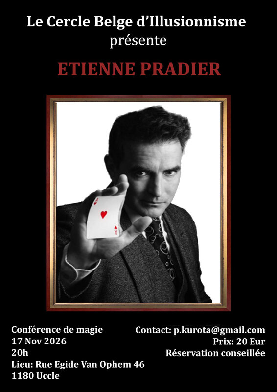 Conférences Étienne Pradier : plus 30 de magie dévoilés