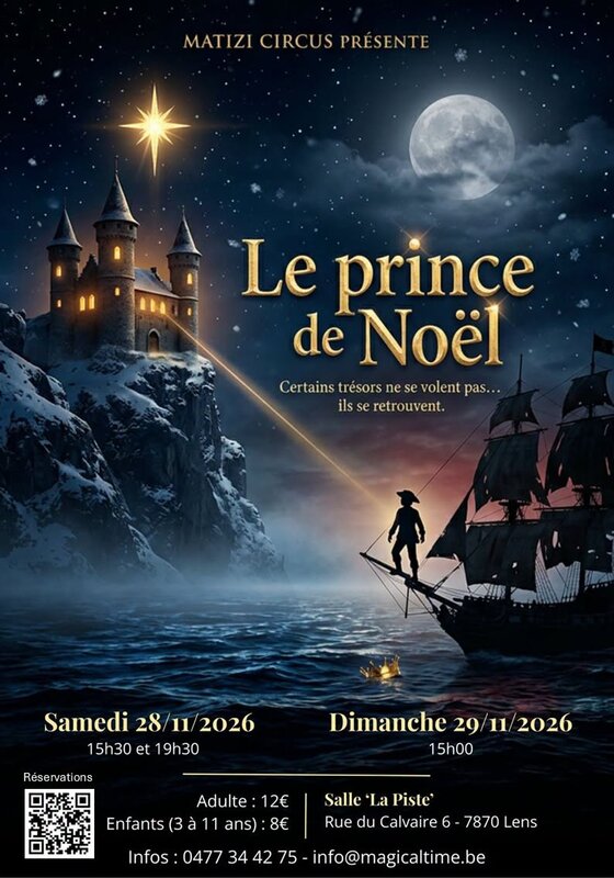 Spectacles Le prince Noël