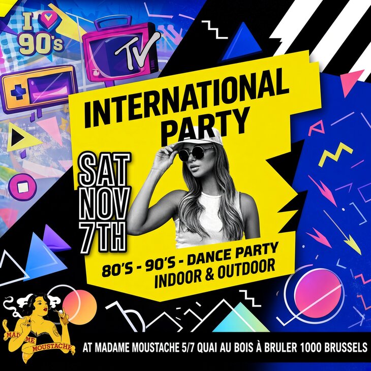 Soirées 80 s 90 s 2000 s oldschool party