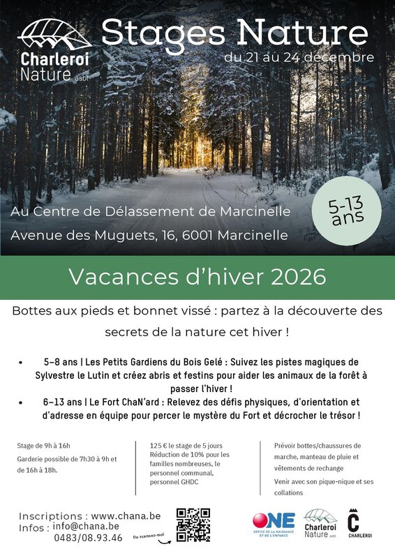 Stages,cours Fort ChaN’ard Petits Gardiens Bois Gelé