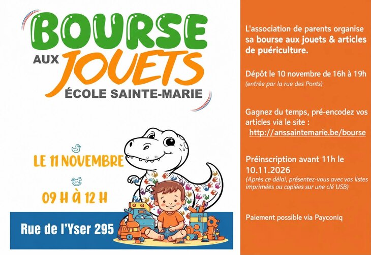 Loisirs Bourse jouets articles puériculture
