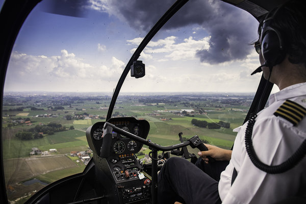 Loisirs Vols hélicoptère départ Wevelgem
